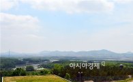 [포토]오울렛 초소에서 보이는 남북한