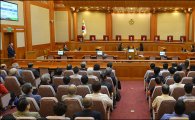 [포토]한글전용정책 11년 만에 헌법재판소 심판