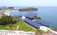 죽도를 '에너지 자립섬'으로…한화 지원 첫 결실
