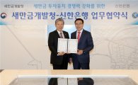 신한은행-새만금개발청, 외국인투자 유치 위한 업무협약 체결