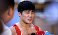 [포토]김현우, '올림픽 첫 관문 통과해 기뻐요'