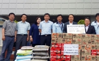 CJ대한통운 삼호읍 지역아동센터 사랑의 기부물품 전달 