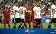 [유로 2016 C조] 독일, 폴란드와 0-0 무승부…16강 티켓은 안갯속