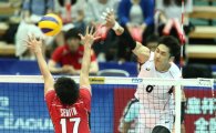 한국 男배구, 일본에 0-3 완패…3연패