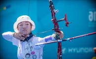 최미선, 양궁 월드컵 또 3관왕