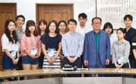 광주대 김혁종 총장, WIU하계어학연수 장학생 간담회