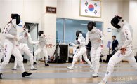 [포토]리우올림픽 앞두고 훈련하는 펜싱대표팀