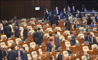 [포토]20대국회 첫 대정부질문 파행