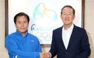 허창수 전경련 회장, 리우올림픽 대표단에 격려금 1억 전달