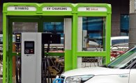 KT링커스-환경부, 공중전화부스에 전기차 충전기 설치…"25분만에 완충"