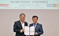 [포토]현대百, 디자인 산업 활성화 나선다
