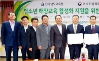 전남도교육청," 해양르네상스 시대, 인재육성 기반 마련"