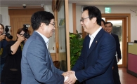 정기열 경기도의회 의장 염태영 수원시장과 현안 논의