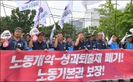 [포토]민주노총, '반노동 정책' 대규모 집회