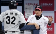 [포토]양상문 감독, '동점 좋았어'