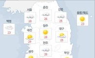[오늘날씨]오늘도 '찜통더위' 서울 33도…전국 대부분 폭염특보