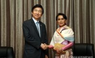 수치 외교장관 "인프라 건설서 한국 협력 기대"