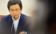'이임식 번복' 황 총리, 박 대통령과 갈등설?
