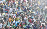 [포토]장흥 물축제 지상최대 물싸움 피서객 인기짱