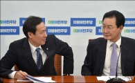 [포토]이야기하는 변재일·우상호