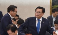 [포토]국회 농림위 출석한 이동필·김영석 장관
