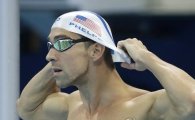 [리우올림픽]‘수영 황제’ 펠프스 화려한 부활…400m 계영서 19번째 금메달