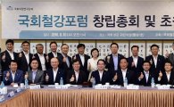 국회철강포럼 공식출범…권오준·장세욱 등 참석