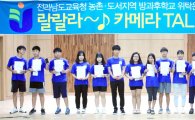 호남대랄랄라스쿨, 함평 청소년 ‘카메라Talk 캠프’