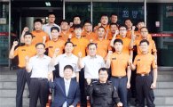 김경진 의원, 폭염에도 헌신하는 북부소방서 직원 격려