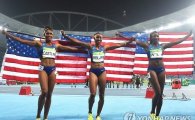 [리우올림픽]1시간만에 메달 6개 쓸어 담았다고? 미국 육상!