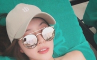 [포토] 박한별, 비키니 입고 여유로운 일상