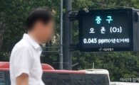서울 시내 올해 첫 오존주의보