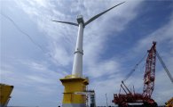 일본, 바다에 떠 있는 풍력발전소 시험 중