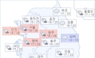 아경 오늘의 날씨와 미세먼지 (오전)