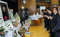 여야 대표 등 故조비오 신부 빈소 찾아 