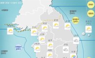 [내일 날씨]'늦더위 기승' 일교차 커…남부지방·제주도 '가을비'