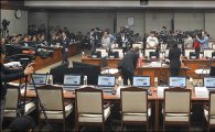 [2016 국감]시작도 못한 국감 첫날… 내일 합참 국감도 파행 예고