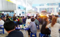 곡성문화예술단, 광양읍 오일시장 살리기에 나섰다