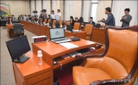 [포토]금융위원회 국정감사 파행