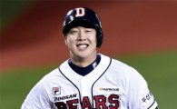 [포토]박건우, '시즌 20호 홈런치고 함박미소'