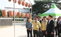 이해식 강동구청장, 강동선사문화축제 현장 점검 