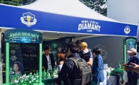 하이트진로음료, 탄산수 ‘디아망’ 골프장 시음회 성황리 종료