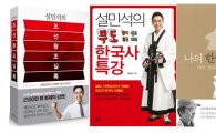 설민석 효과?…한국사 서적 올해 20만권 판매 '역대 최다'