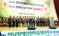 전남도, 진도서 장애인 한마음 대축제·장애인 동거부부 합동결혼식 개최