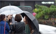 [포토]우산 속 수다