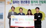 경기도 '일하는 청년통장' 1천명모집에 5377명 지원
