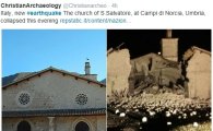 이탈리아 중부 규모 5.9 지진…무너진 건물들