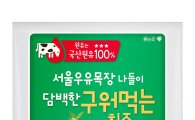 서울우유, '담백한 구워먹는 치즈' 출시