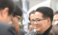 [포토]故 백남기 농민 영결식 참석한 박지원 