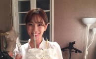 '모민의 방' 장희령, 촬영장 깜짝 생일 파티 "행복해요"